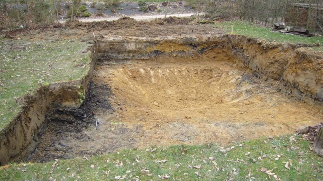 piscine en béton armé à Sprimont